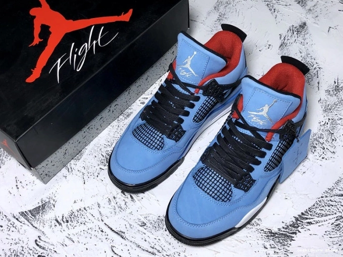 Rep Jack x Jordan 4 Scott Travis Cactus Air 308497-406 0803